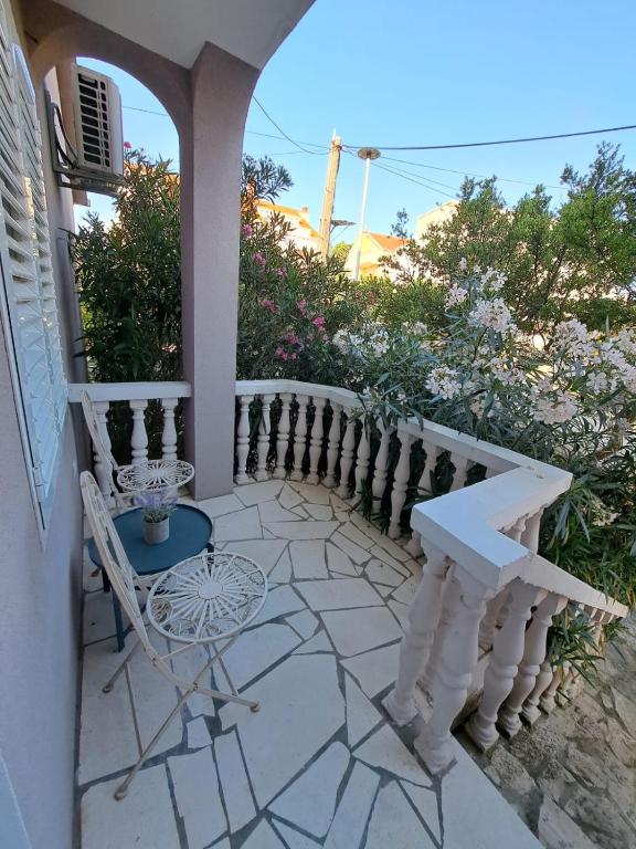 Balkón alebo terasa v ubytovaní Spacious Apartment Amaros