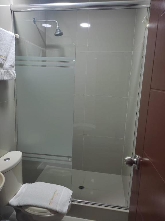 Koupelna v ubytování Hotel Terrazas Del Mar