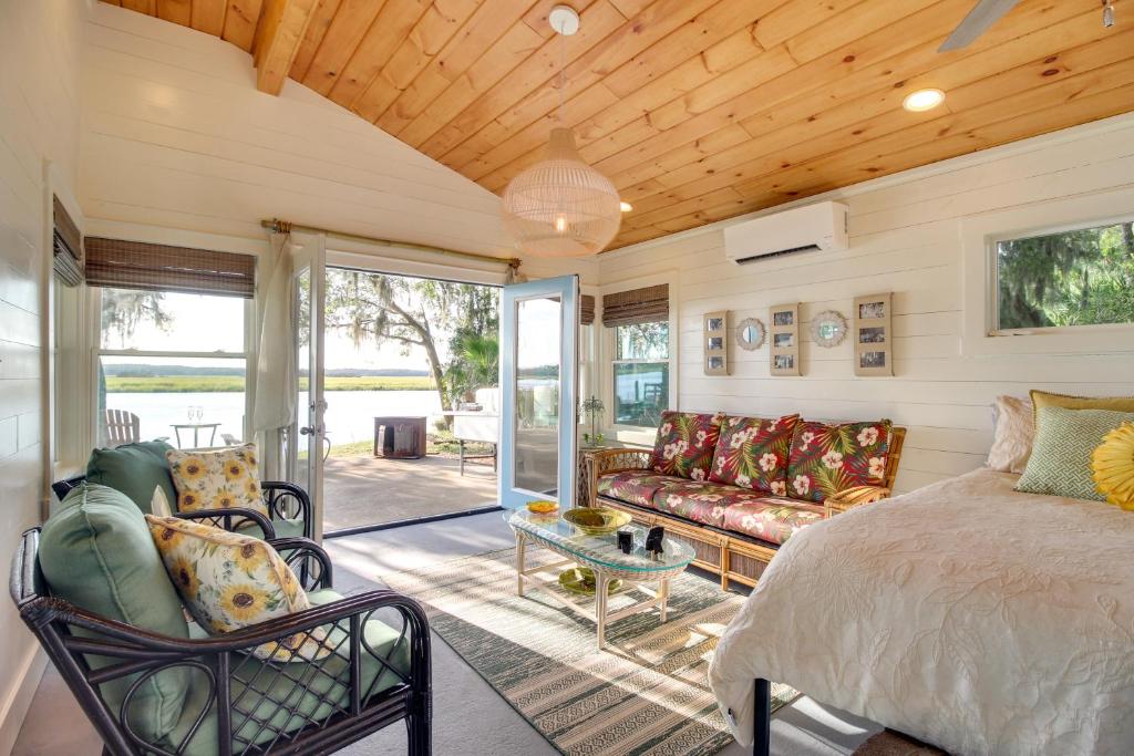 Apartment Waterfront Colonels Island Vacation Rental Studio!, Fancy