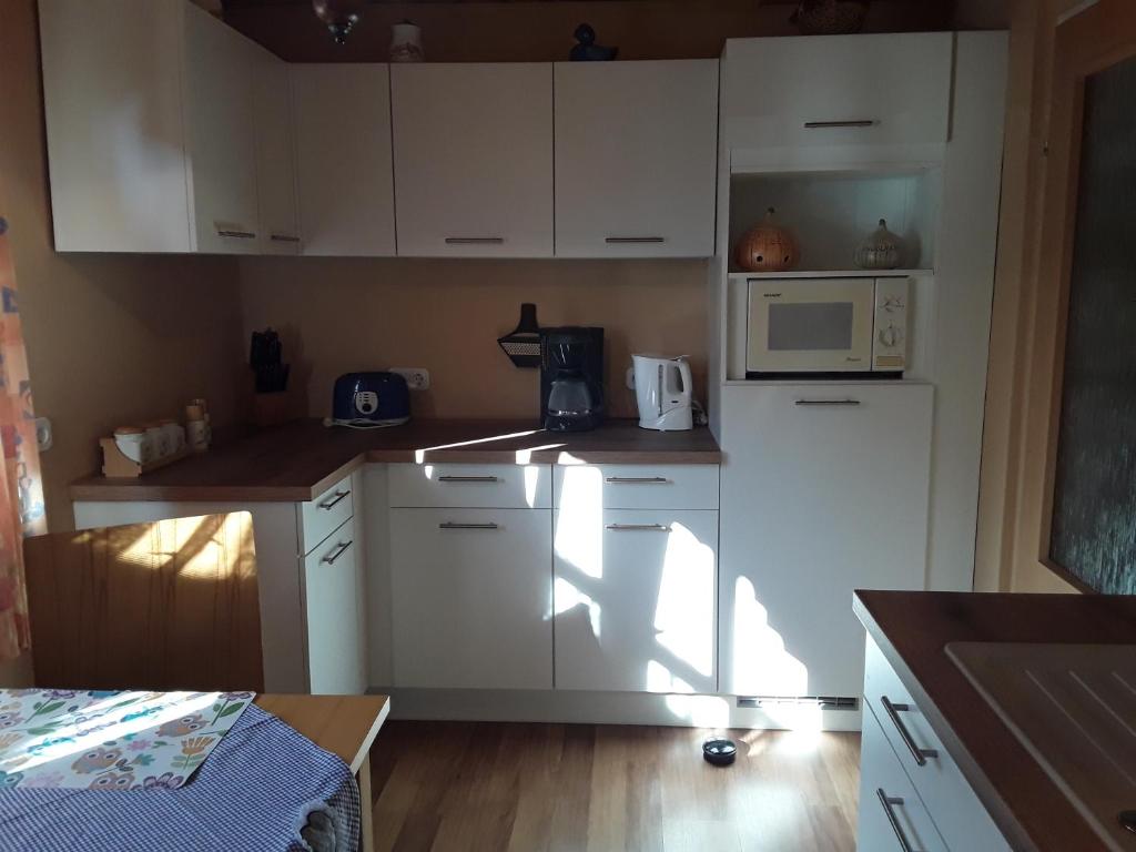 Kuchyňa alebo kuchynka v ubytovaní Bianca,s Ferienwohnung