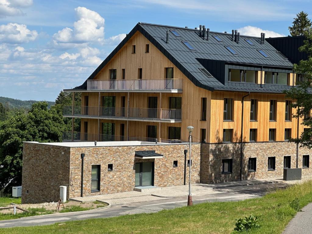 Budova, kde se apartmán nachází
