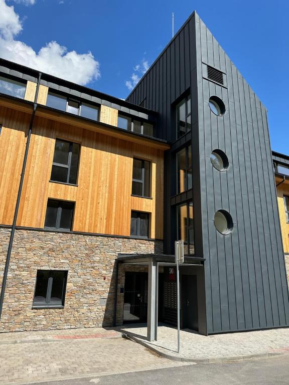 Budova, kde se apartmán nachází
