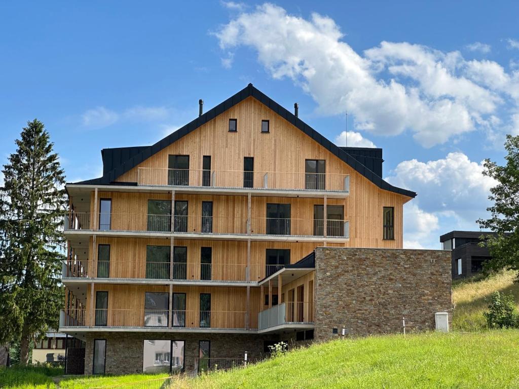 Budova, kde se apartmán nachází