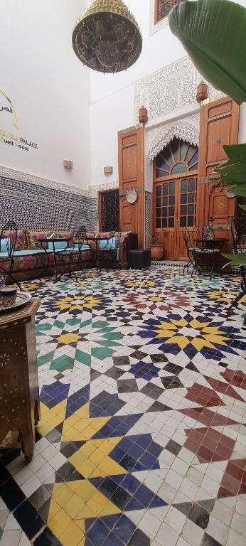 Restaurace v ubytování Riad Fes Touria Palace