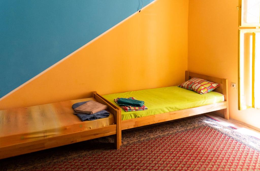 Postel nebo postele na pokoji v ubytování Vracar Affordable Suites - Vracar Povoljni Stanovi