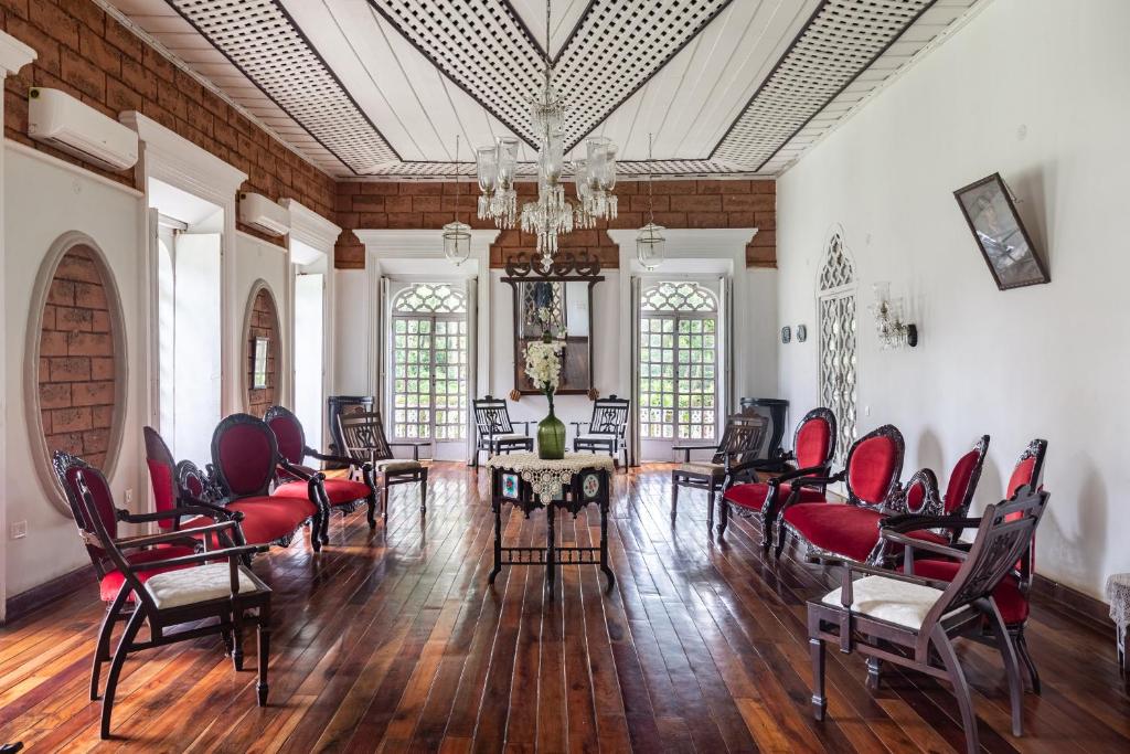 Posezení v ubytování Silva Heritage Resort Goa