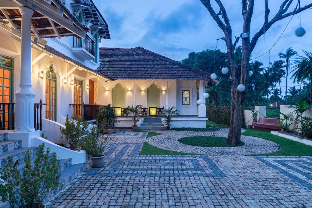 Zahrada ubytování Silva Heritage Resort Goa