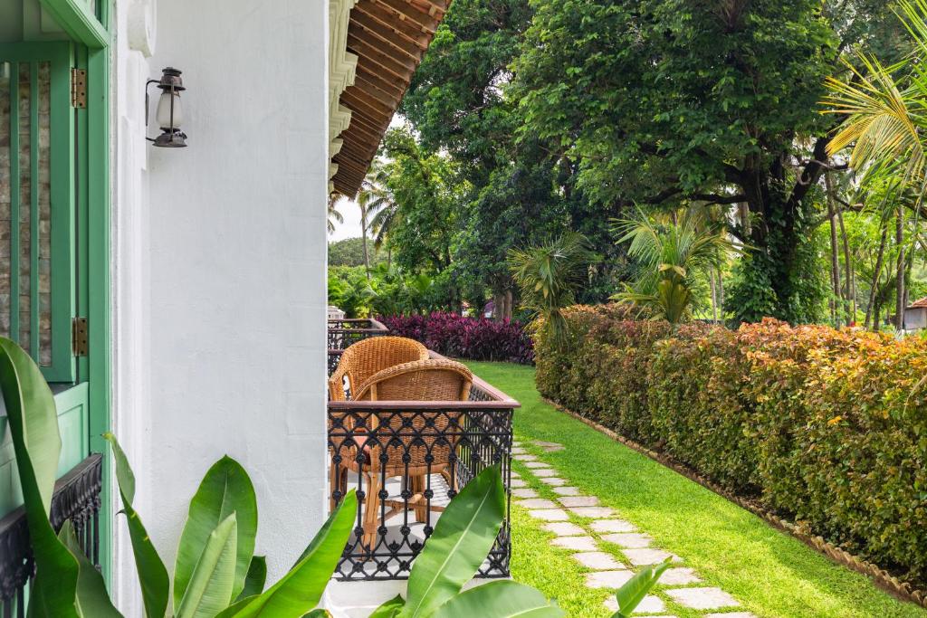 Zahrada ubytování Silva Heritage Resort Goa