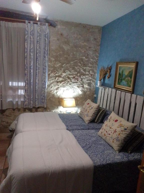 Postel nebo postele na pokoji v ubytování Habitación en Ocaña
