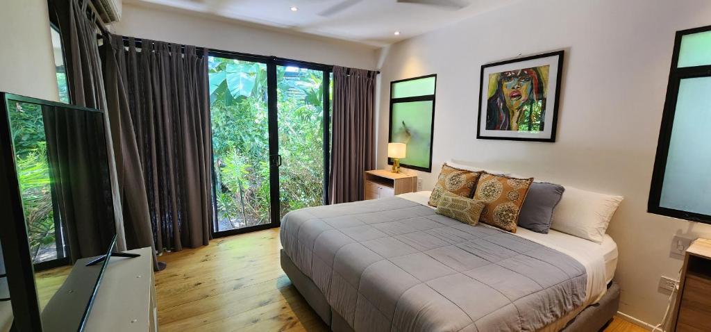 Boutique Hotel y Spa Tangara Azul - 庭の景色を望むバンガロー
