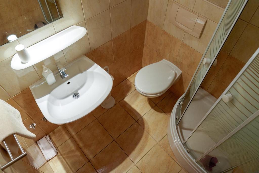 Kúpeľňa v ubytovaní Sea view Apartment Studio for 2-3 people - close to commodities
