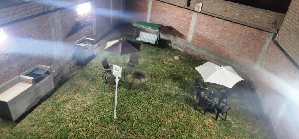 Zahrada ubytování Hostal Kmr