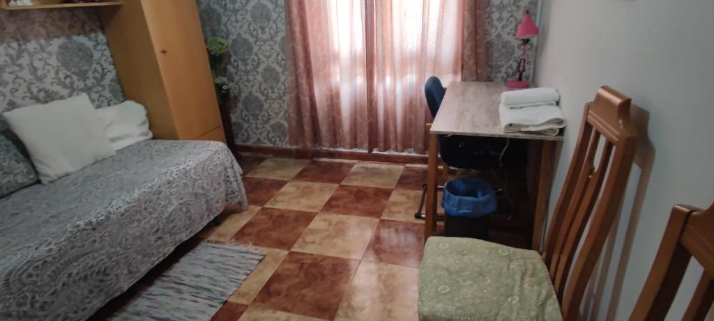 Postel nebo postele na pokoji v ubytování Habitación en Ocaña