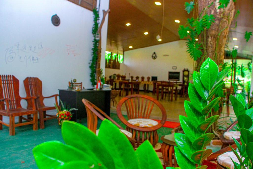 Restaurace v ubytování Sigiri Nisala Villa