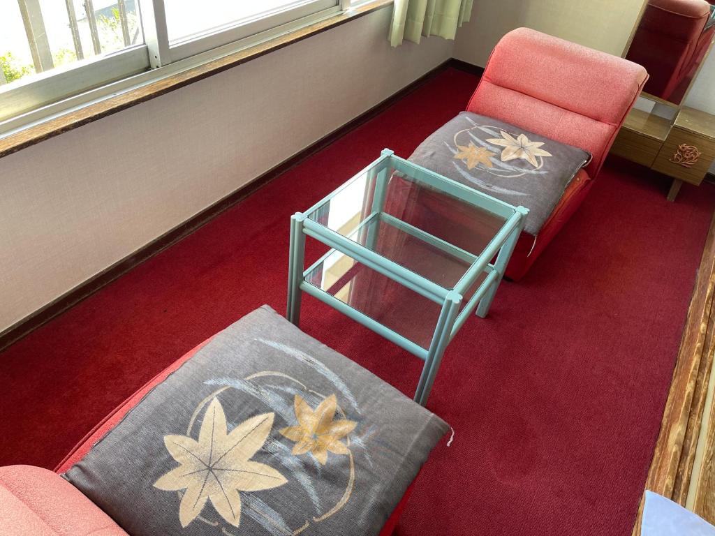 Posezení v ubytování Shoji Lake Hotel