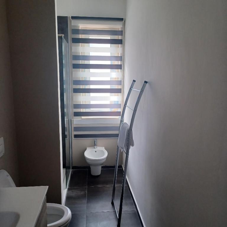 Koupelna v ubytování B&B Le perle fg