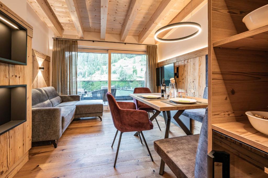 TV a/nebo společenská místnost v ubytování Schönblick Appartements