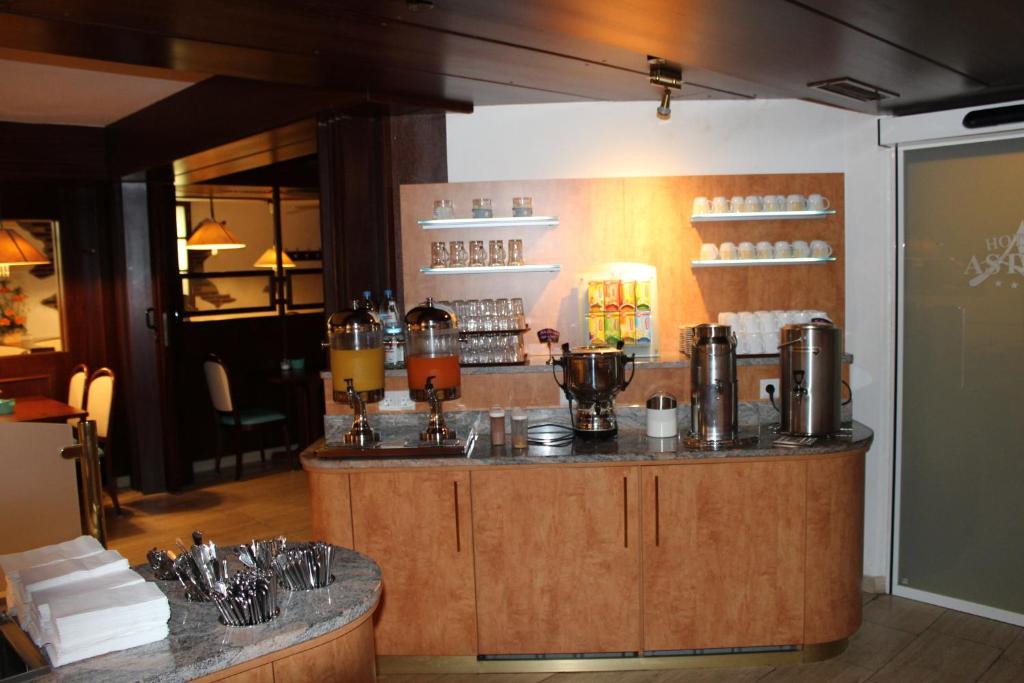 Nápoje v ubytování Aparthotel Astro - Nichtraucherhotel