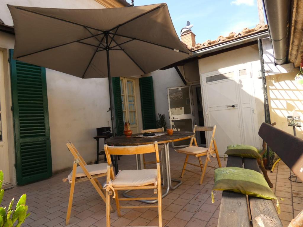 Patio nebo venkovní prostory v ubytování SCAPPO IN UMBRIA, La casa del Duomo