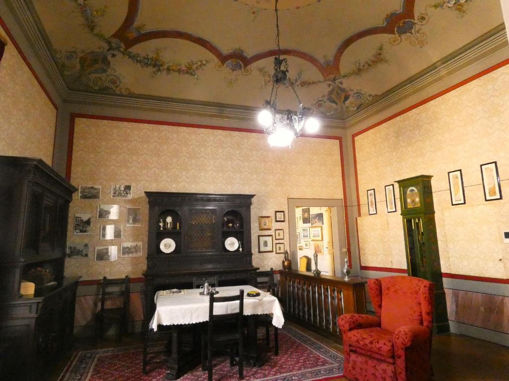 Posezení v ubytování SCAPPO IN UMBRIA, La casa del Duomo
