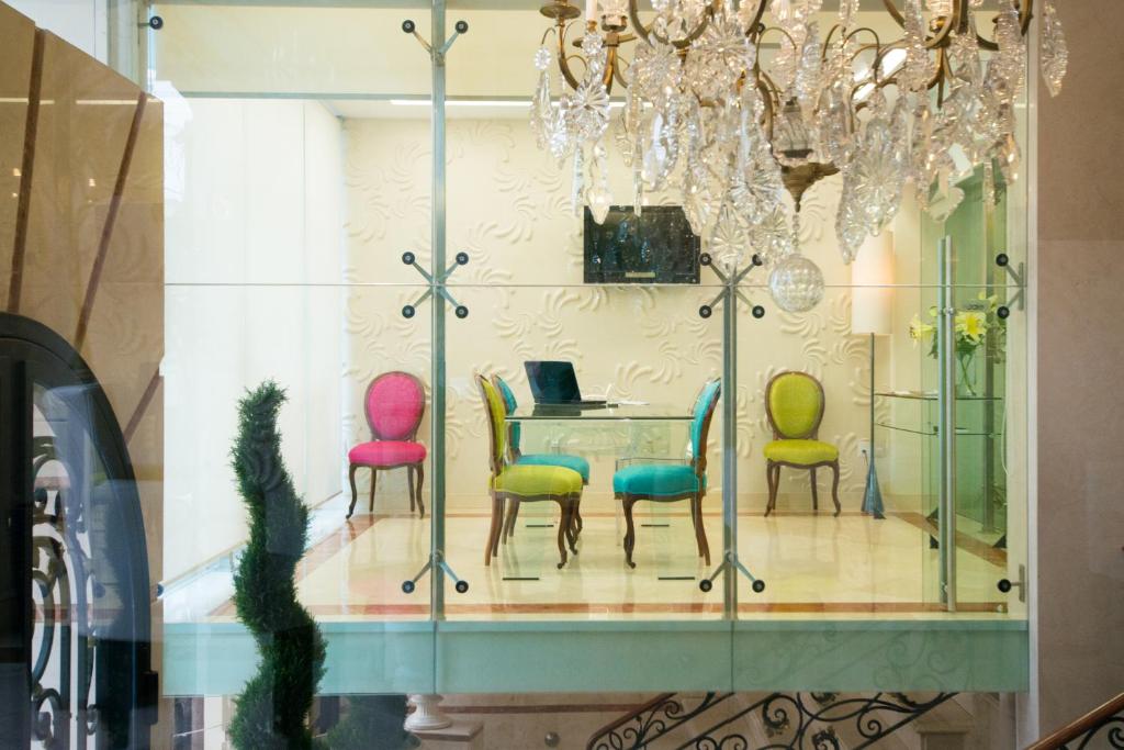 Posezení v ubytování Grand Hotel Tepatitlán