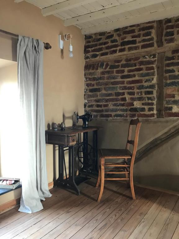 Posezení v ubytování « Le LoMa » Ancienne fermette