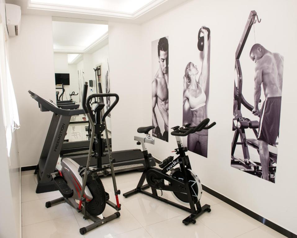 Fitness centrum a/nebo fitness zařízení v ubytování Grand Hotel Tepatitlán