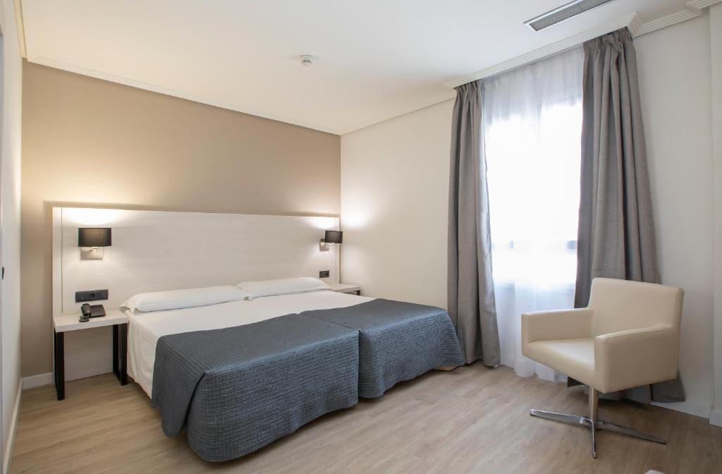 Cama o camas de una habitación en Porcel Ganivet