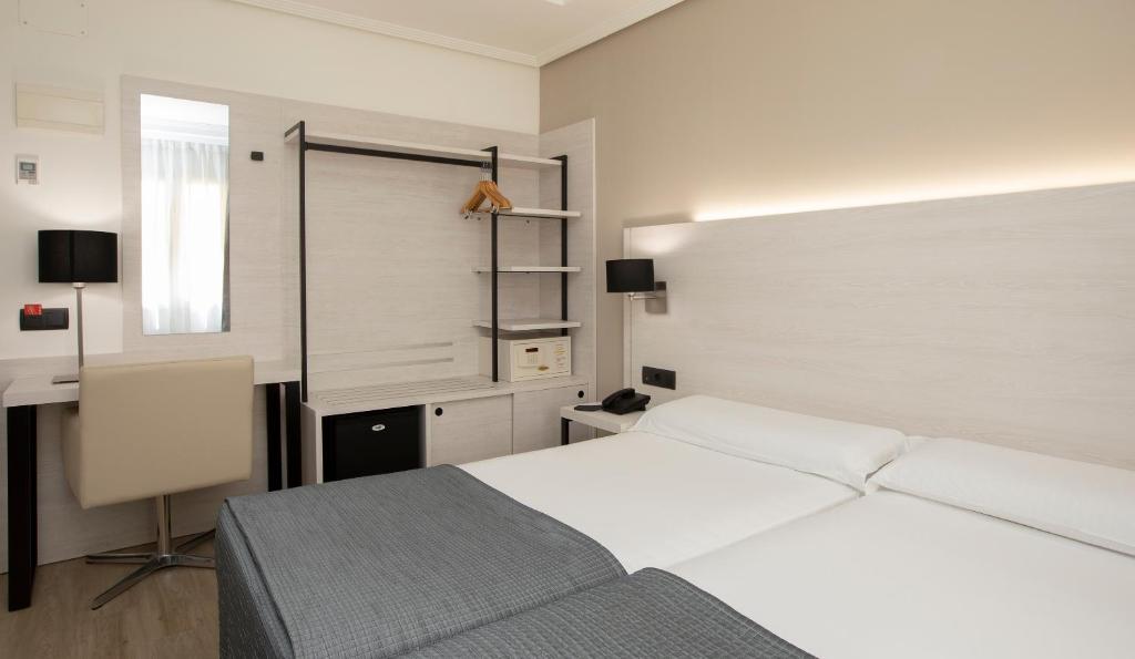 Cama o camas de una habitación en Porcel Ganivet