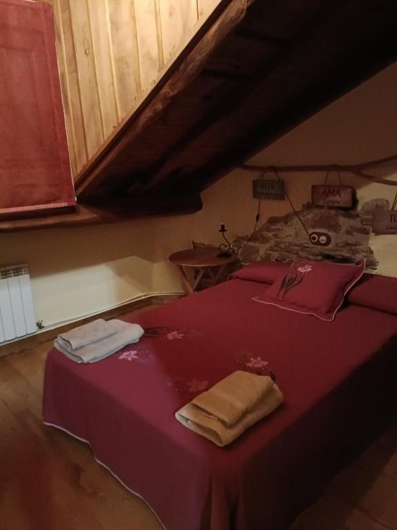 Posteľ alebo postele v izbe v ubytovaní Casa do Eiró