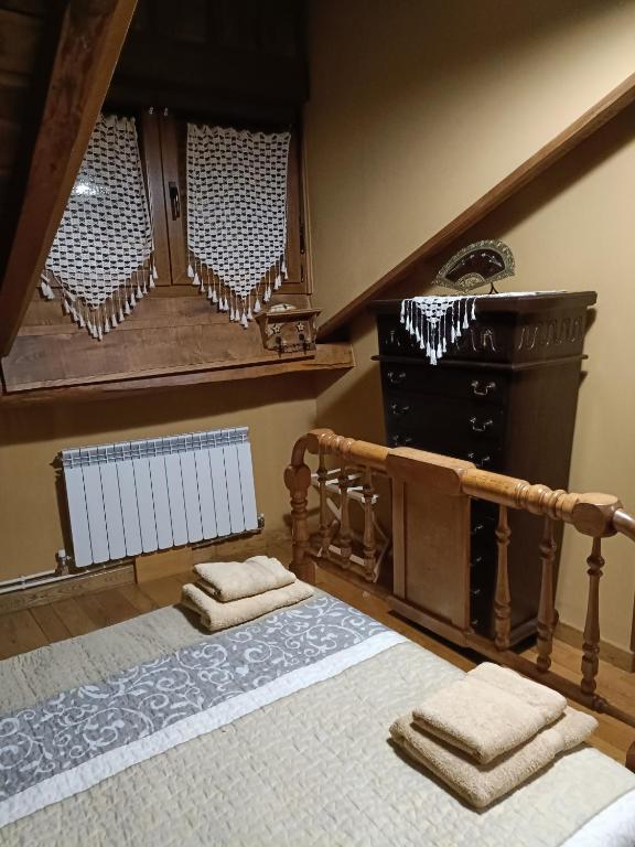 Posteľ alebo postele v izbe v ubytovaní Casa do Eiró
