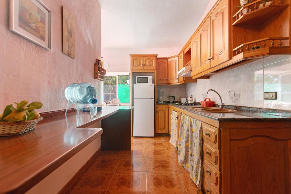 Kuchyň nebo kuchyňský kout v ubytování Vivienda v Torres 2