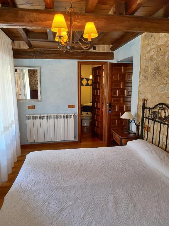 Cama o camas de una habitación en La casa de Aza