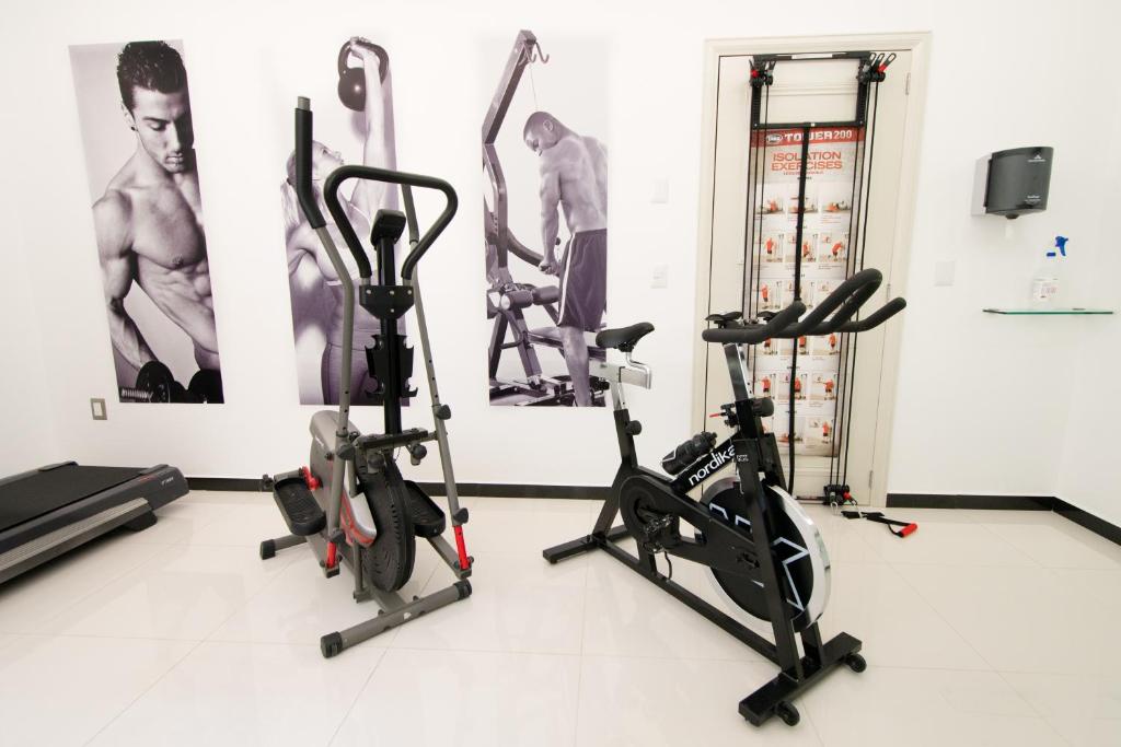 Fitness centrum a/nebo fitness zařízení v ubytování Grand Hotel Tepatitlán