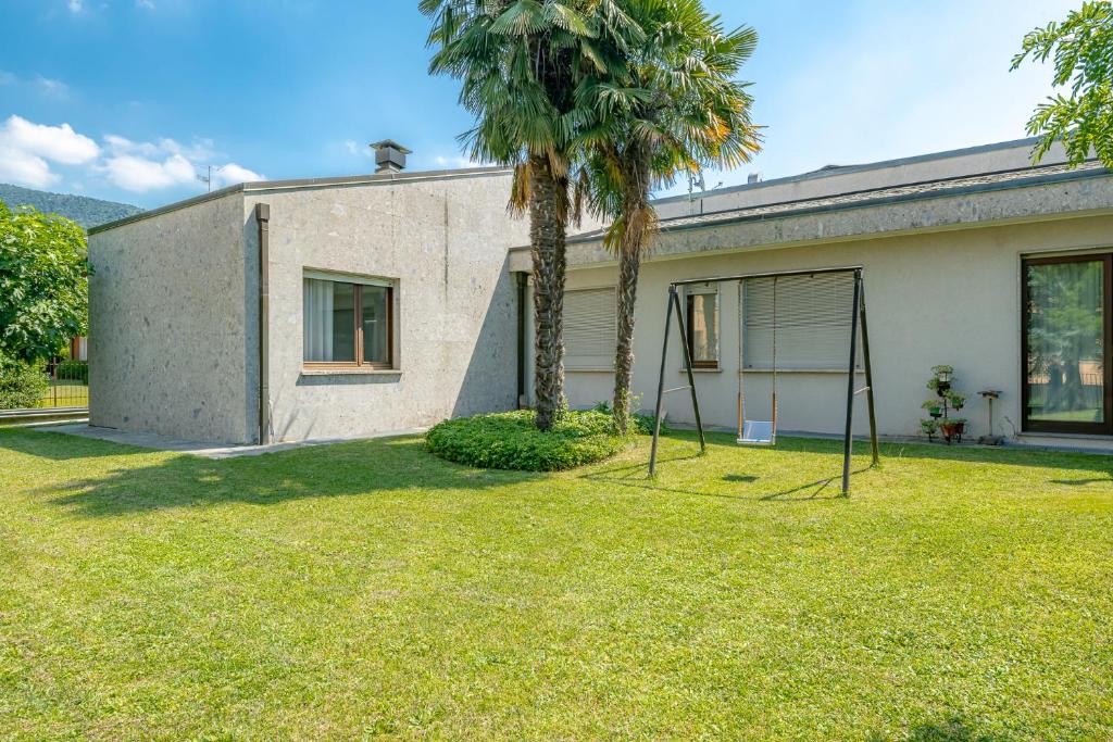 Zahrada ubytování B&B Villa Ghira Como