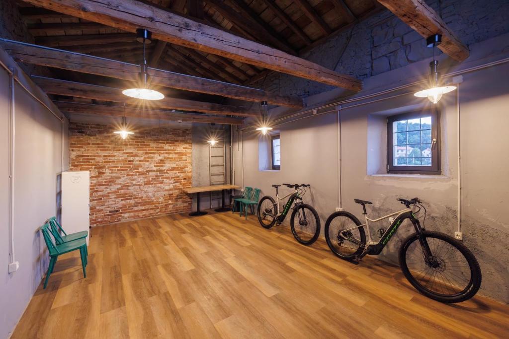 Jízda na kole v ubytování Vila ROBIDA & SPA nebo okolí