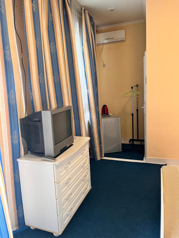 TV a/nebo společenská místnost v ubytování Mala Praha