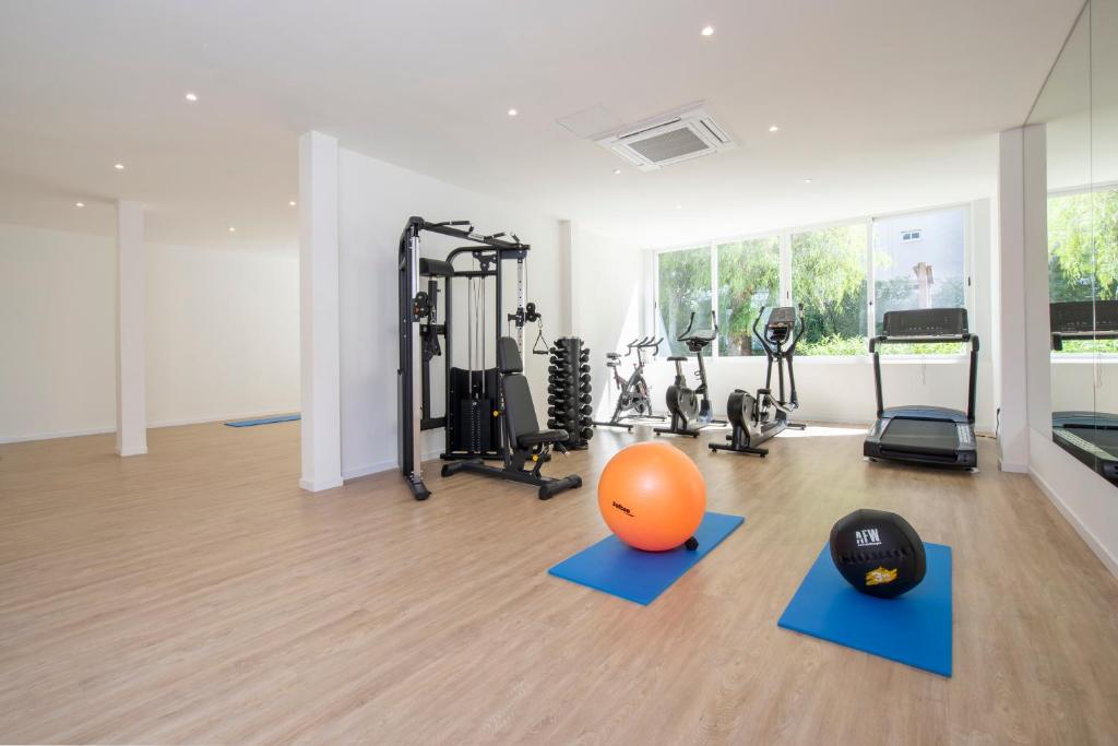 Fitness centrum a/nebo fitness zařízení v ubytování HSM Atlantic Park