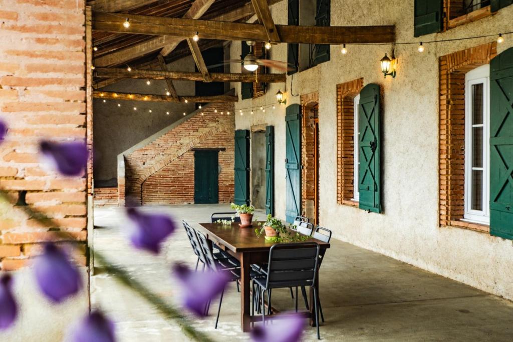 Restaurace v ubytování Gîte du chemin des Dames