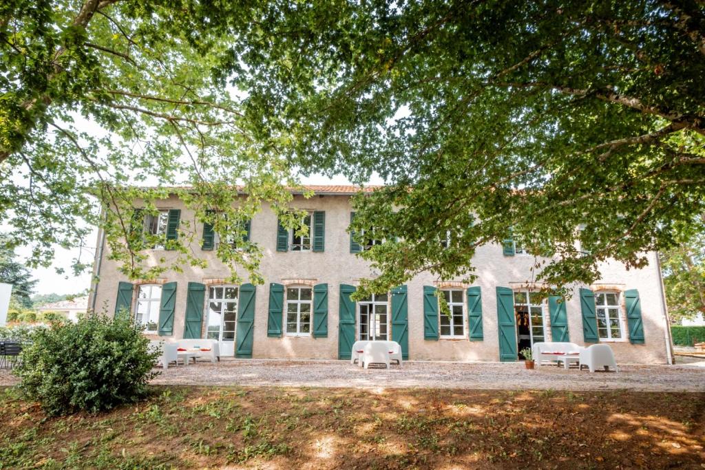 Zahrada ubytování Gîte du chemin des Dames