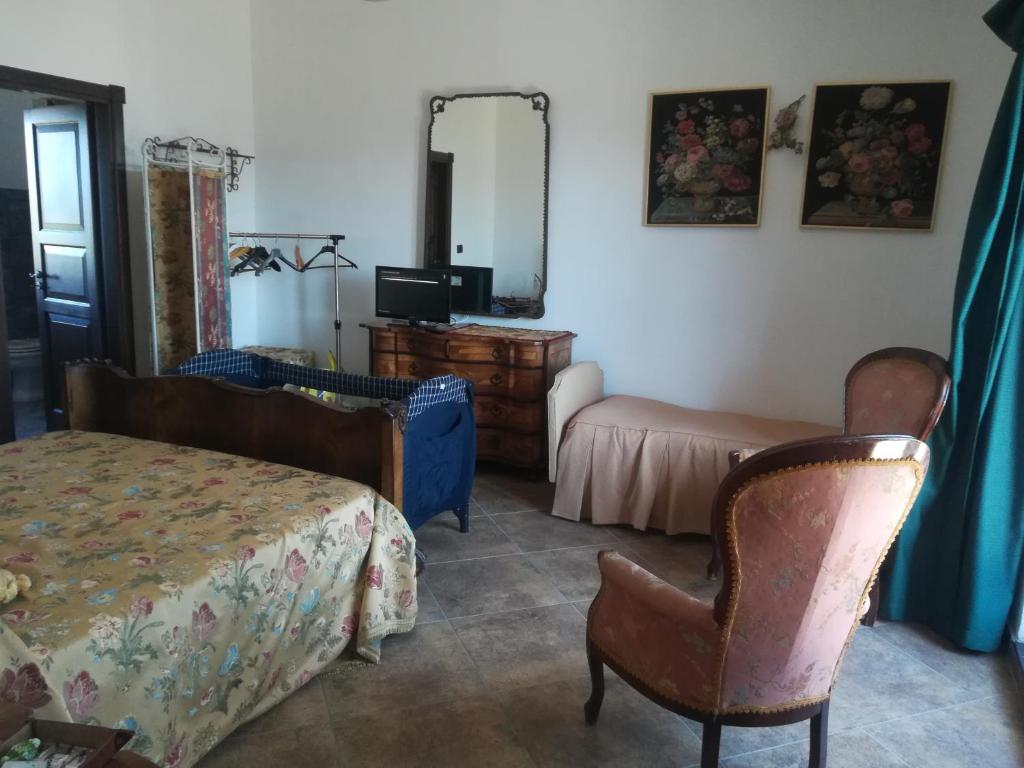 Casale Nido dell'Aquila - Chambre Roi Avec Vue Sur Le Jardin