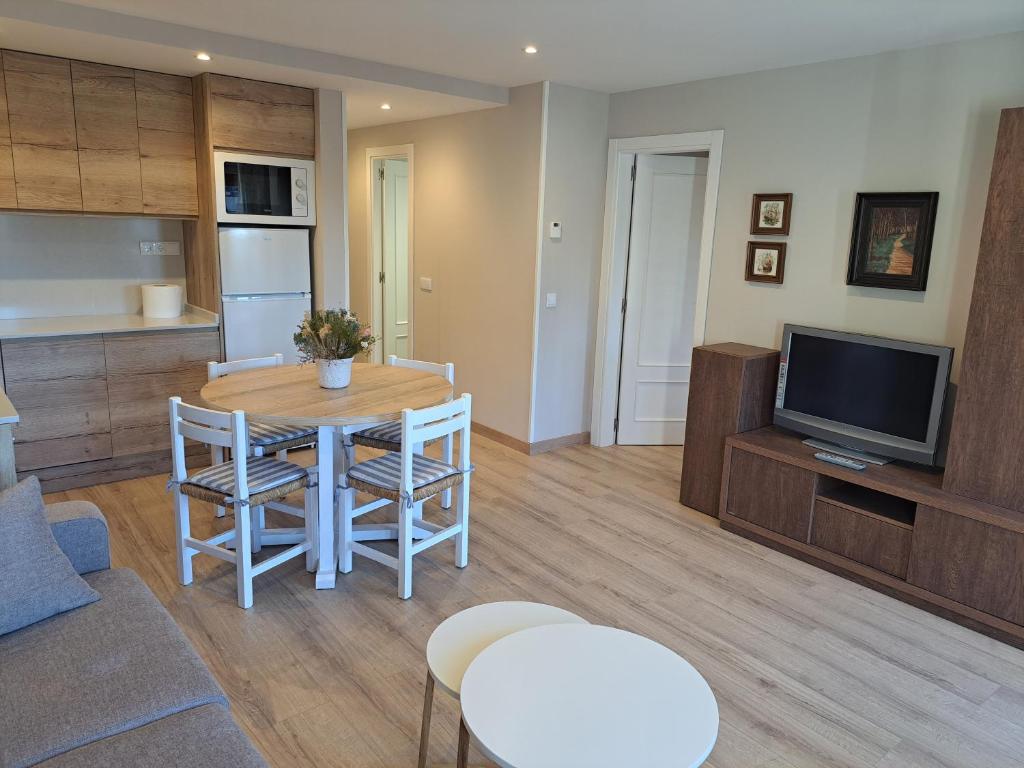 Kuchyň nebo kuchyňský kout v ubytování APARTAMENTO CASA COTI