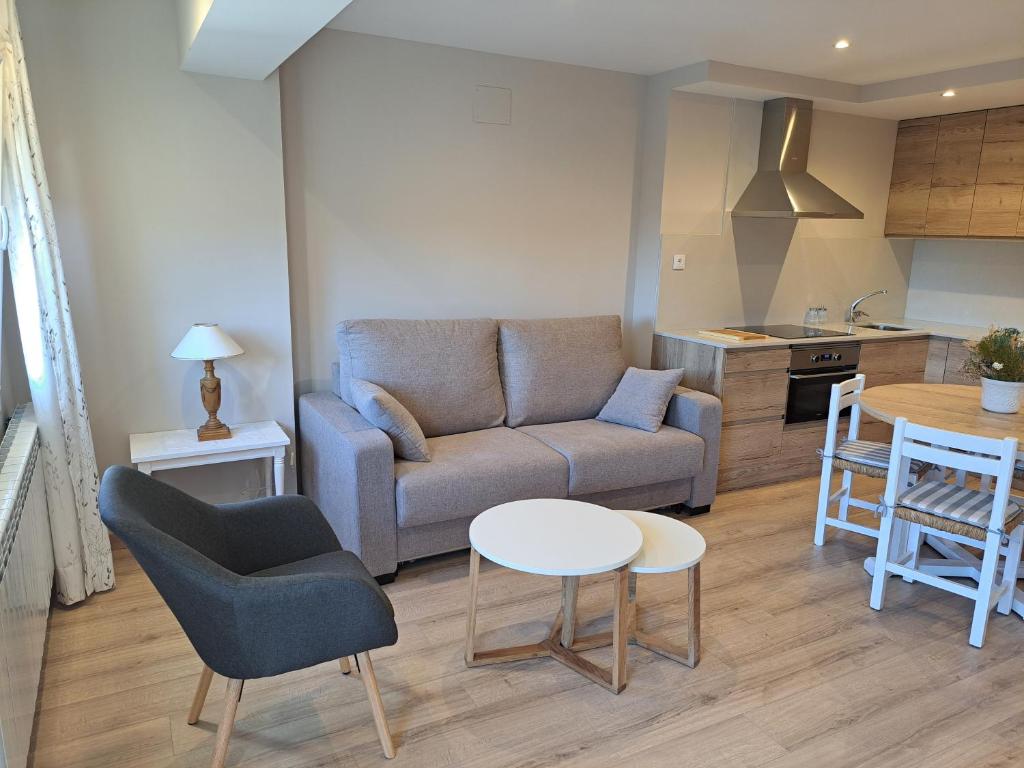 Kuchyň nebo kuchyňský kout v ubytování APARTAMENTO CASA COTI
