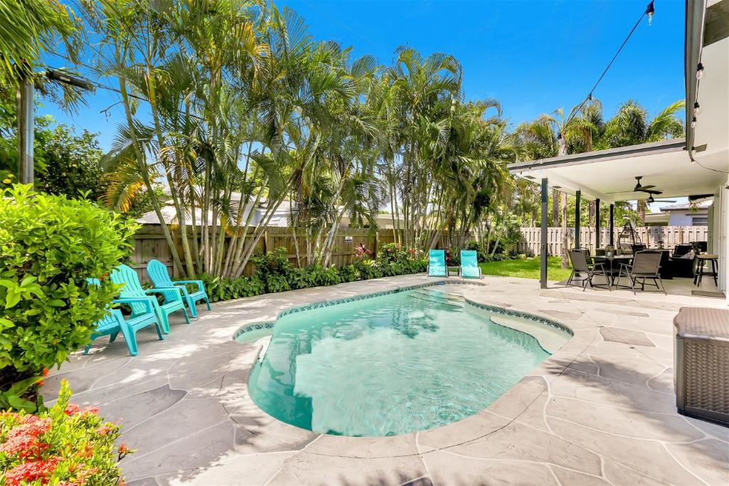 Holiday home Pompano Retreat Priv Heated Pool & Cafe, WFH, Pompano