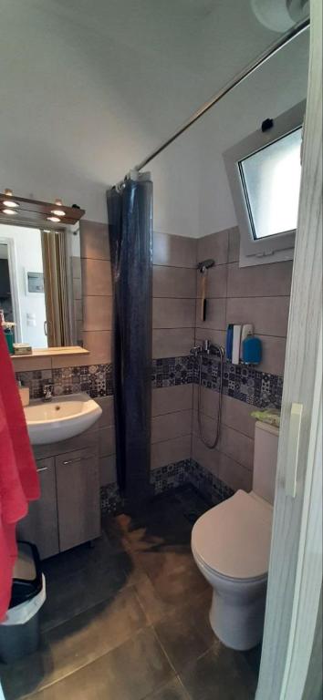 Koupelna v ubytování Leylandi rooms