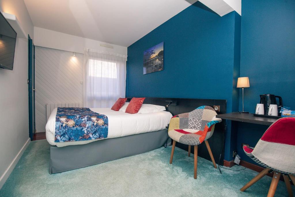 Logis Hôtel de France - Face à la Mer - Habitación Doble Sandard