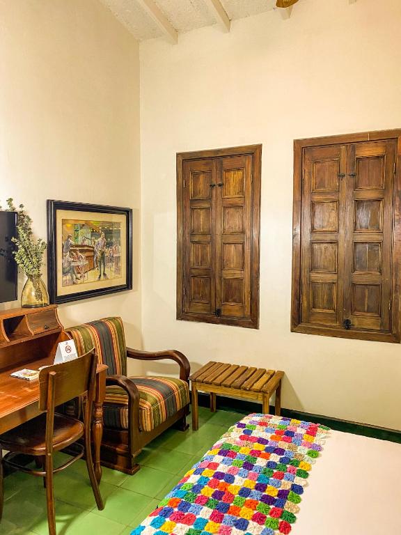Posezení v ubytování Hotel Mariscal Robledo