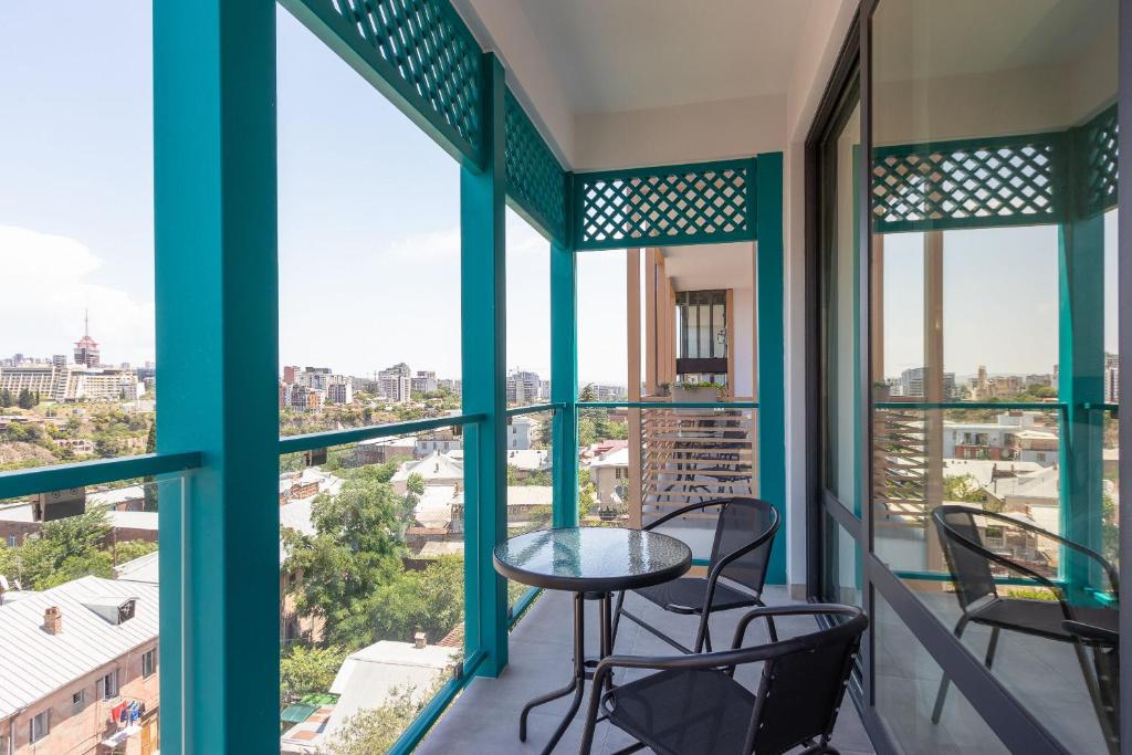 Balkón nebo terasa v ubytování Brooch Boutique Hotel
