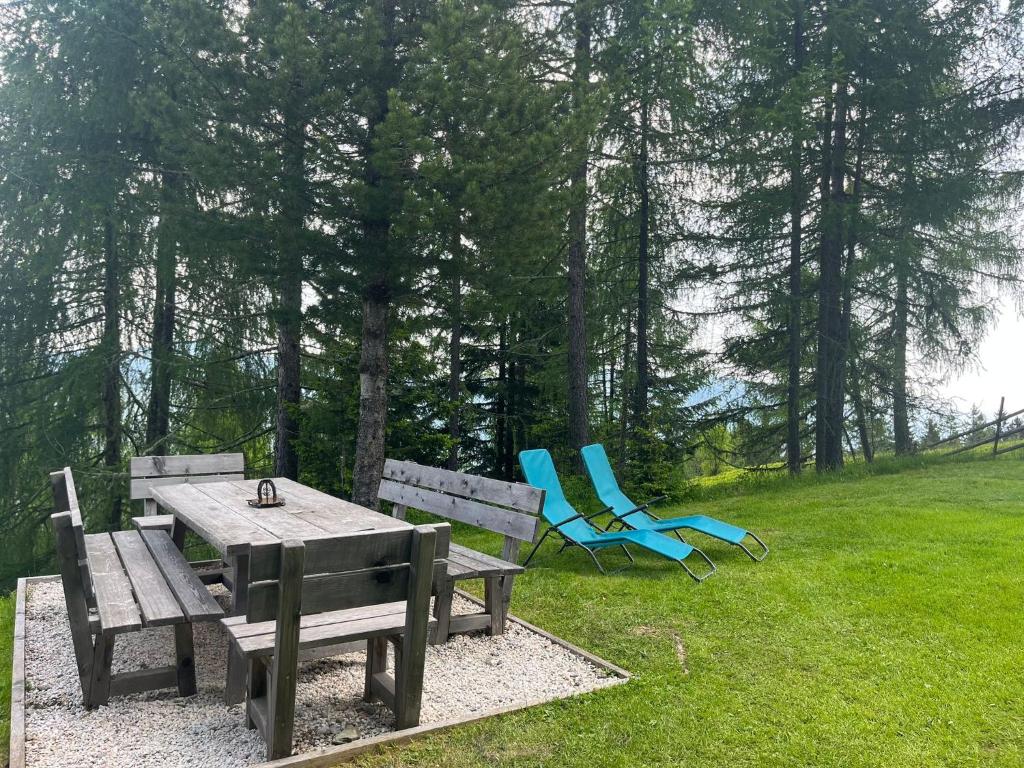 Zahrada ubytování Neuwirth Hütte