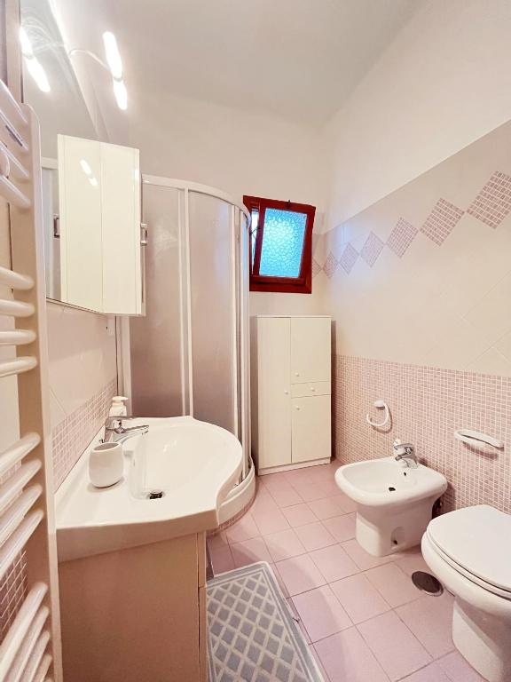 Koupelna v ubytování DIMORA GIQUADRO - Casa Vacanze